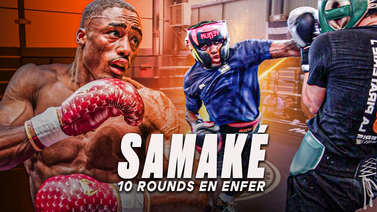 Bakary Samake SURPUISSANT, sparring EXCLUSIF