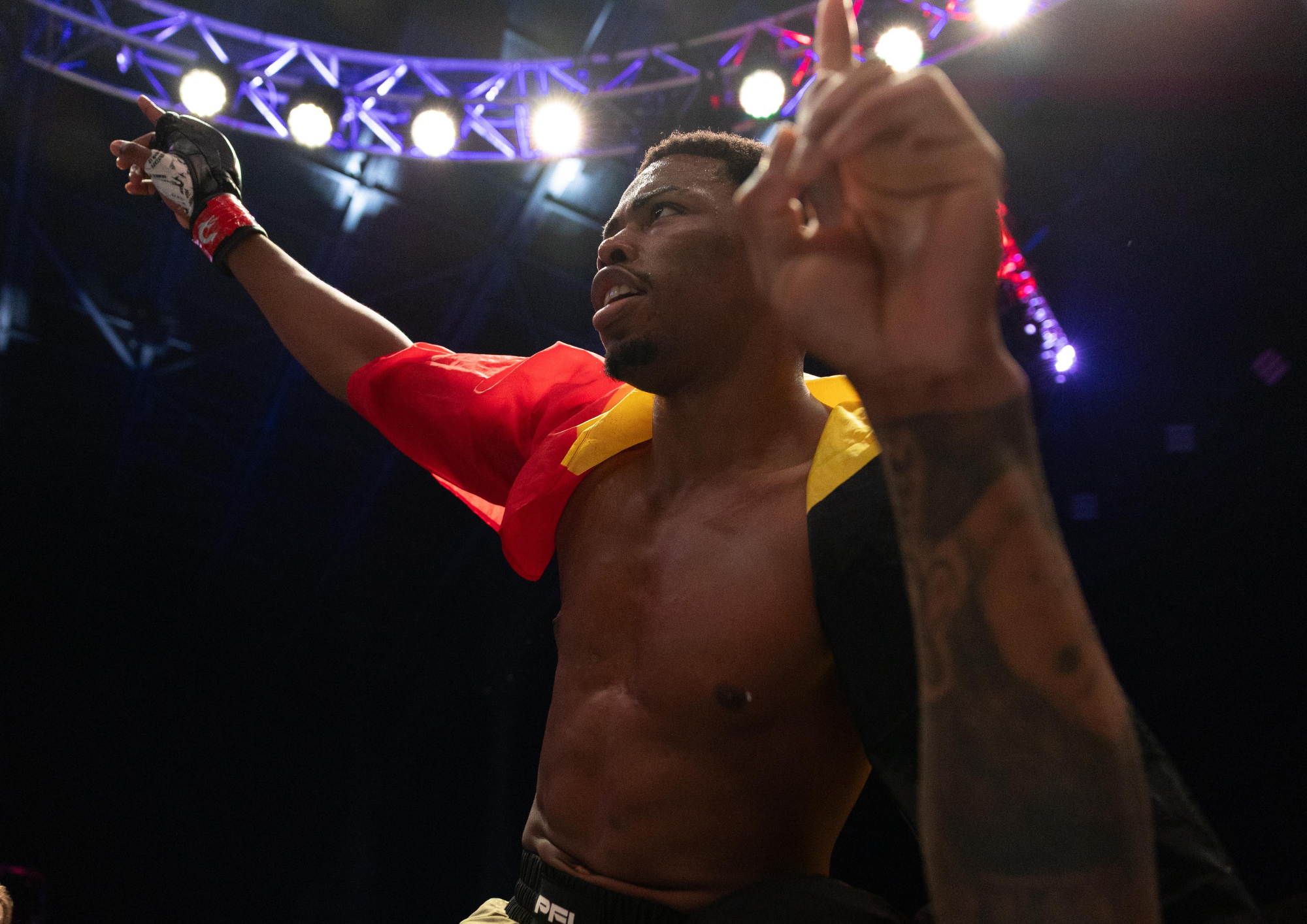 PFL - Patrick Habirora frappe fort et met KO Kevin Jousset à Lyon