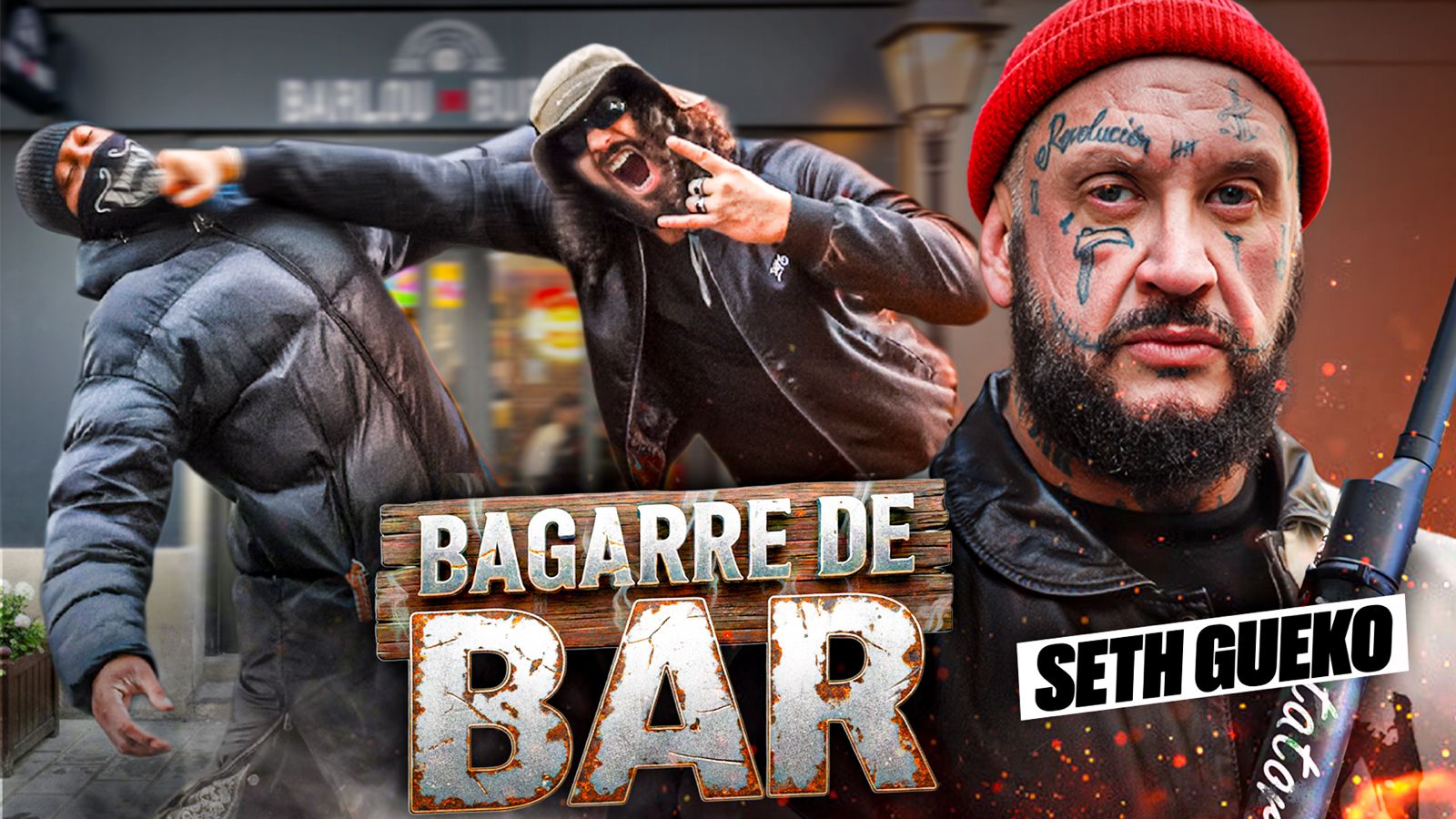 "On fait pas de cocard sans casser des yeux" Seth Gueko à Romain Debienne !