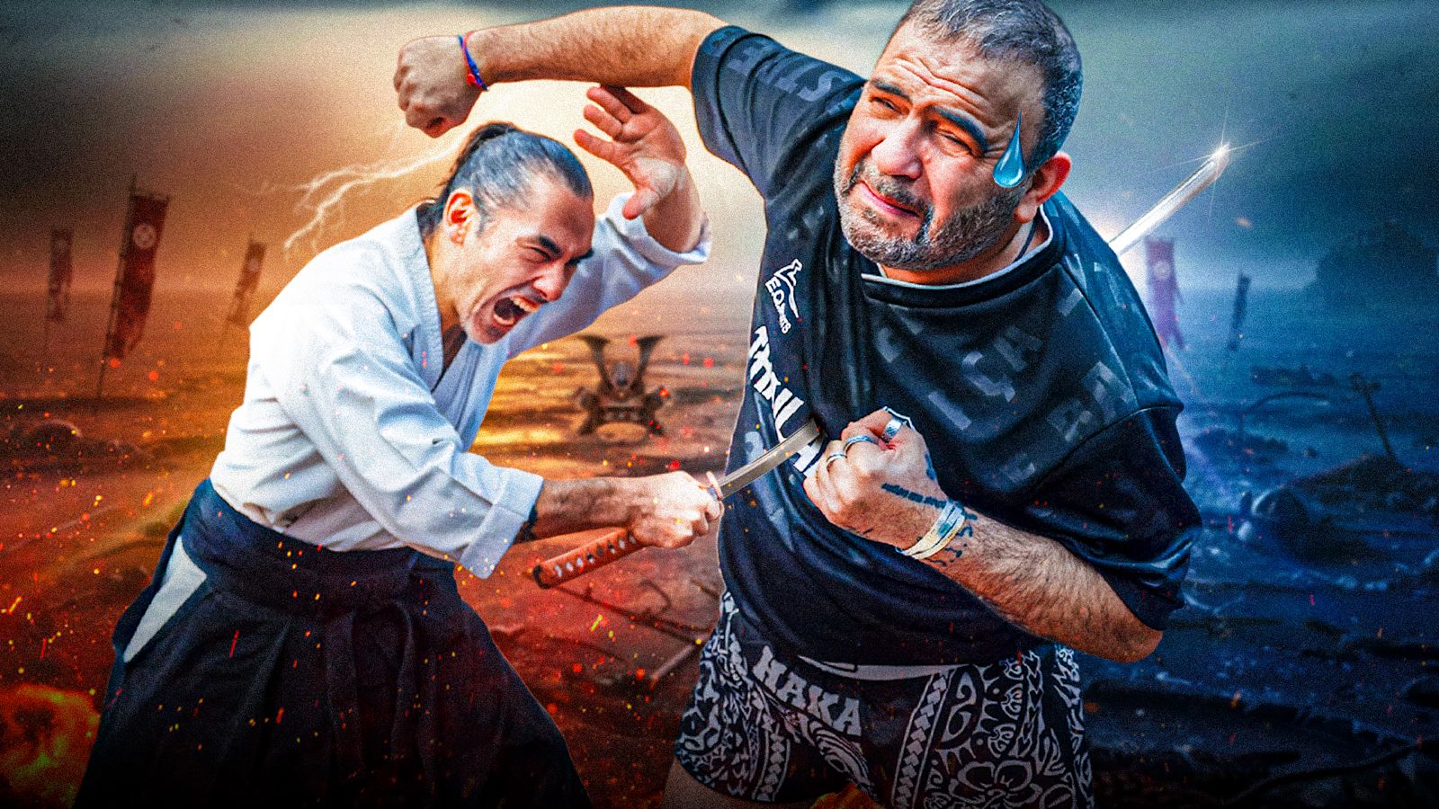 Muay Thai VS Kenjutsu (Feat. Léo Tamaki et André Zeitoun