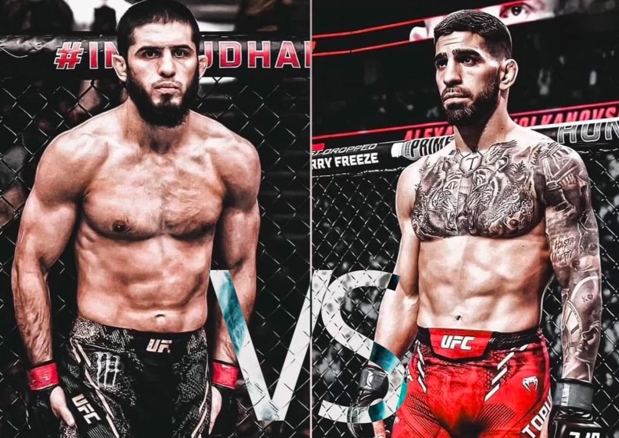 UFC - Ilia Topuria provoque Islam Makhachev et Khabib Nurmagomedov