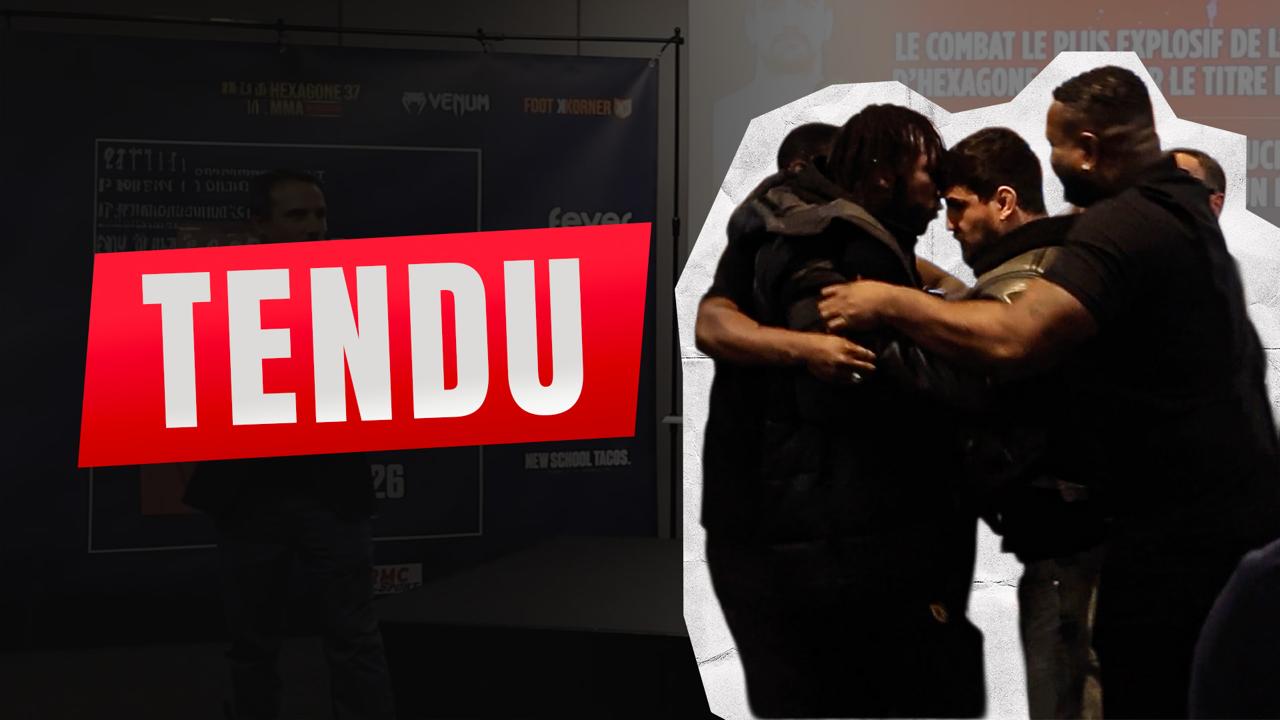 Tournoi MMA à 100k€ ! - Hexagone MMA conférence de presse