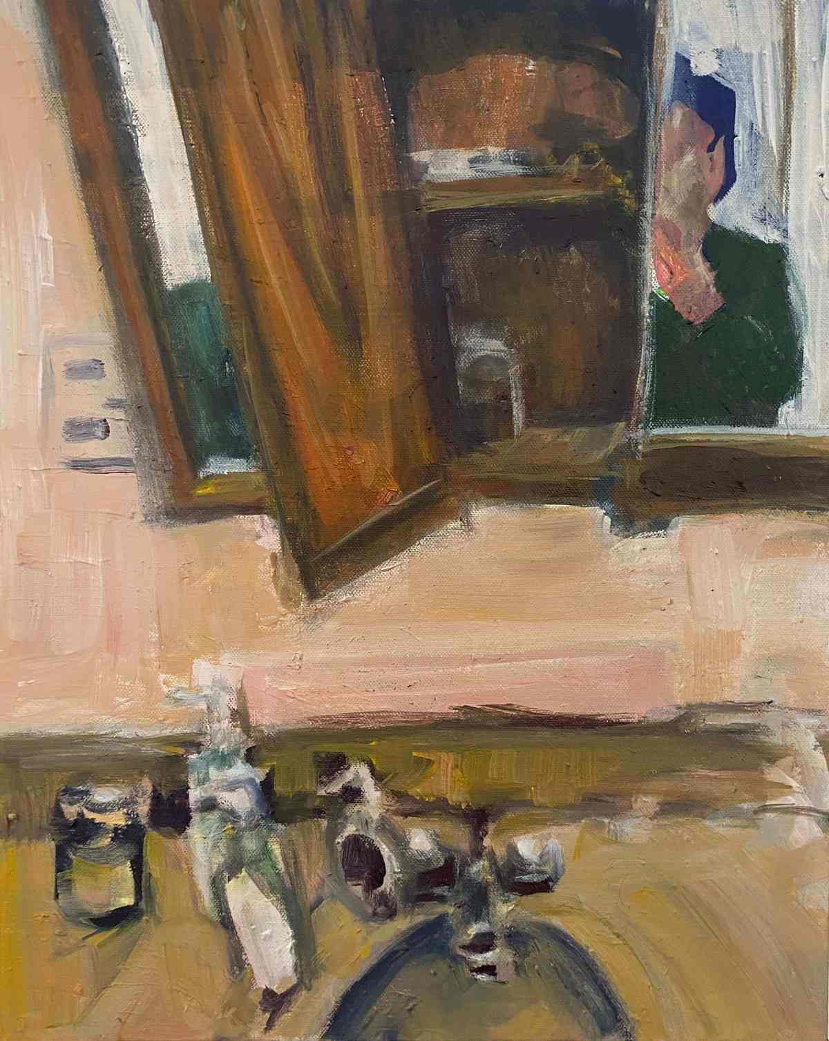 Self Portrait with Mirror #5
