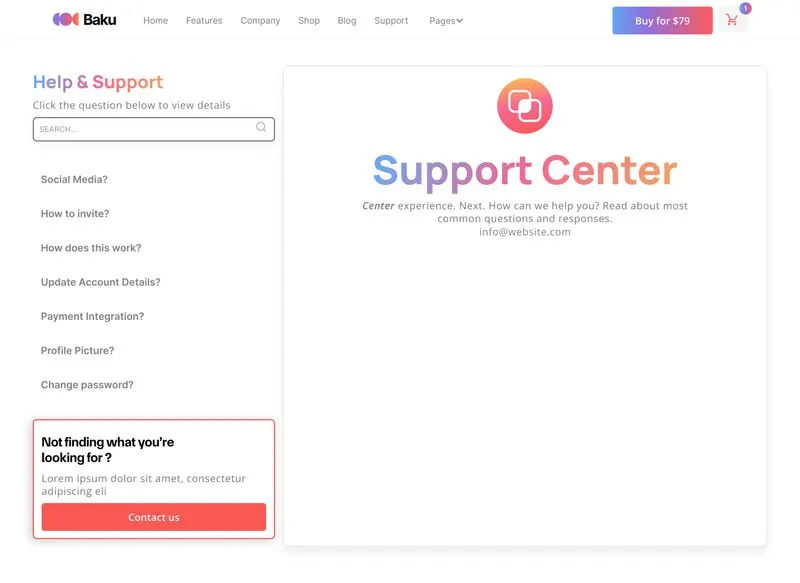 App Webflow Template -
Baku - Created by Wedoflow.com and Azwedo.com