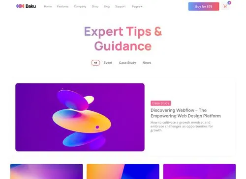 App Webflow Template -
Baku - Created by Wedoflow.com and Azwedo.com