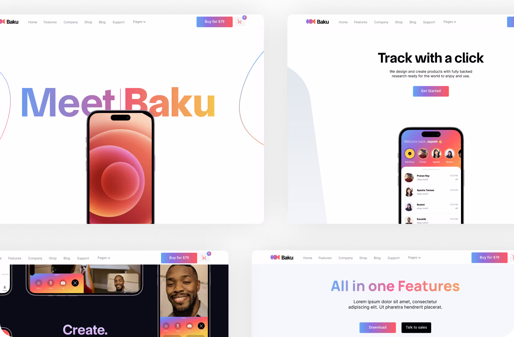 App Webflow Template -
Baku - Created by Wedoflow.com and Azwedo.com
