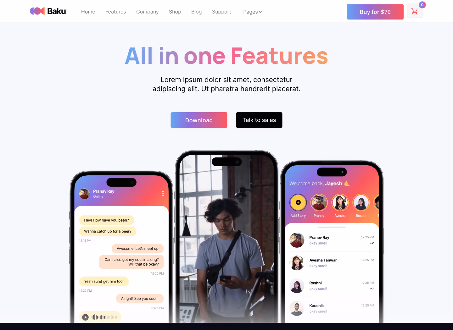 App Webflow Template -
Baku - Created by Wedoflow.com and Azwedo.com
