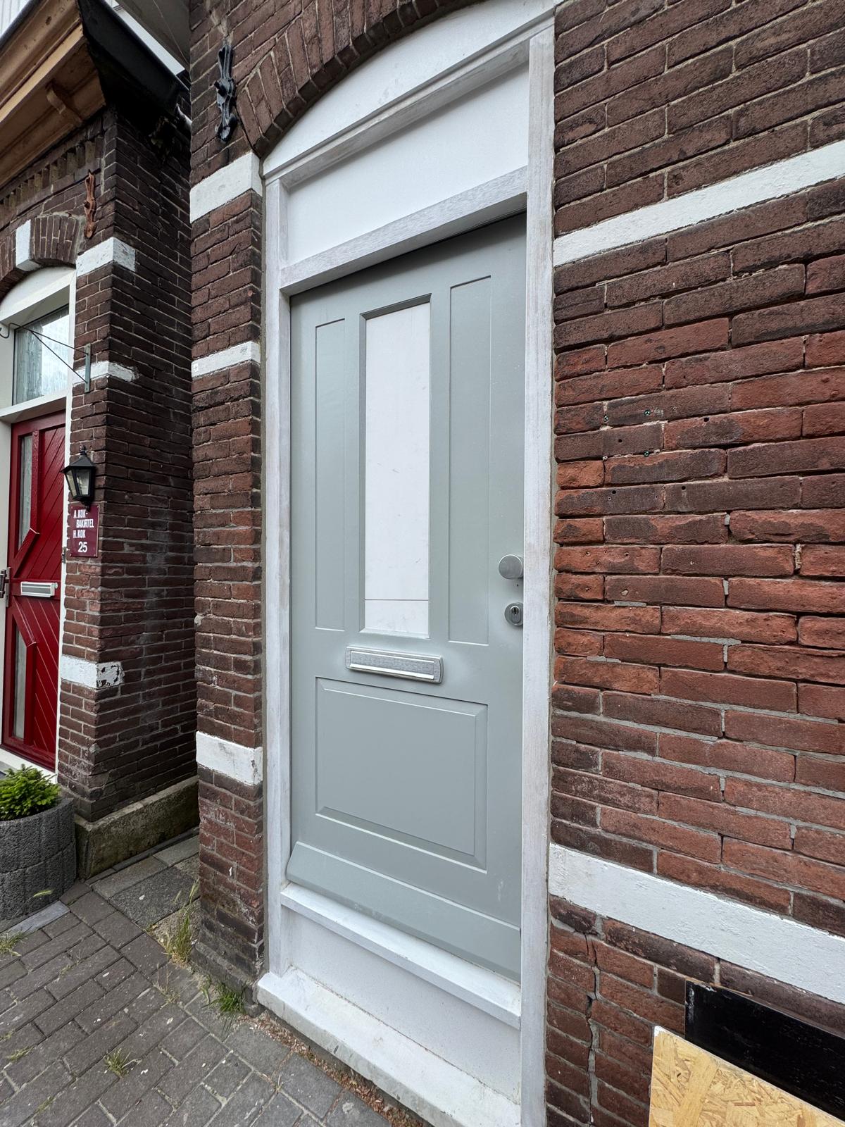 Foto van nieuwe deur