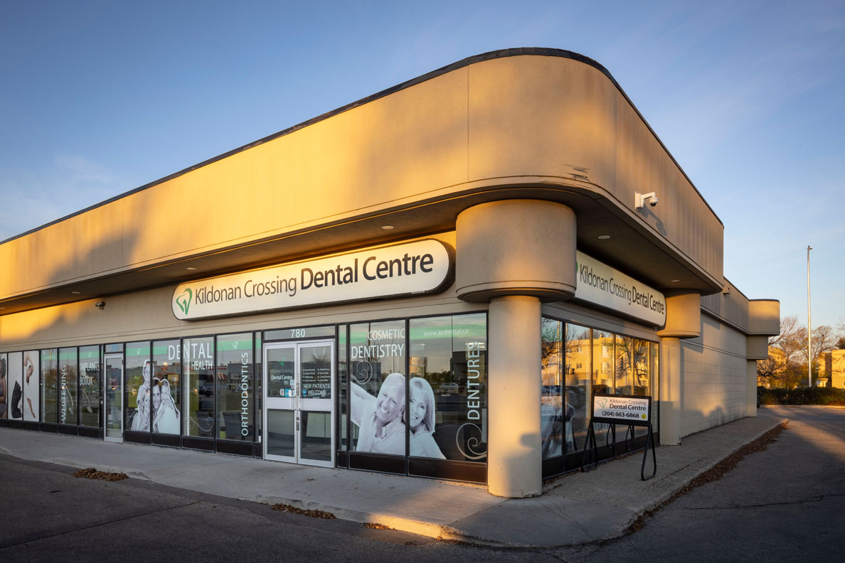 Exterior building of Kildonan Crossing Dental Centre