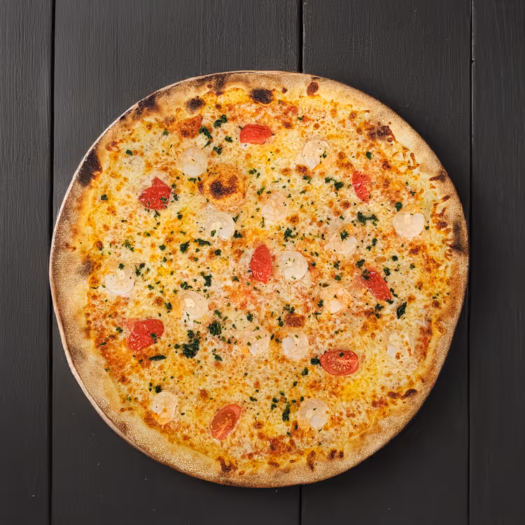 Pizza Gamberetti Piccoli