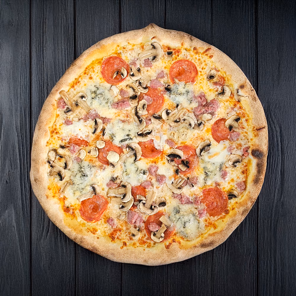 Pizza Salsiccia e Gorgonzola