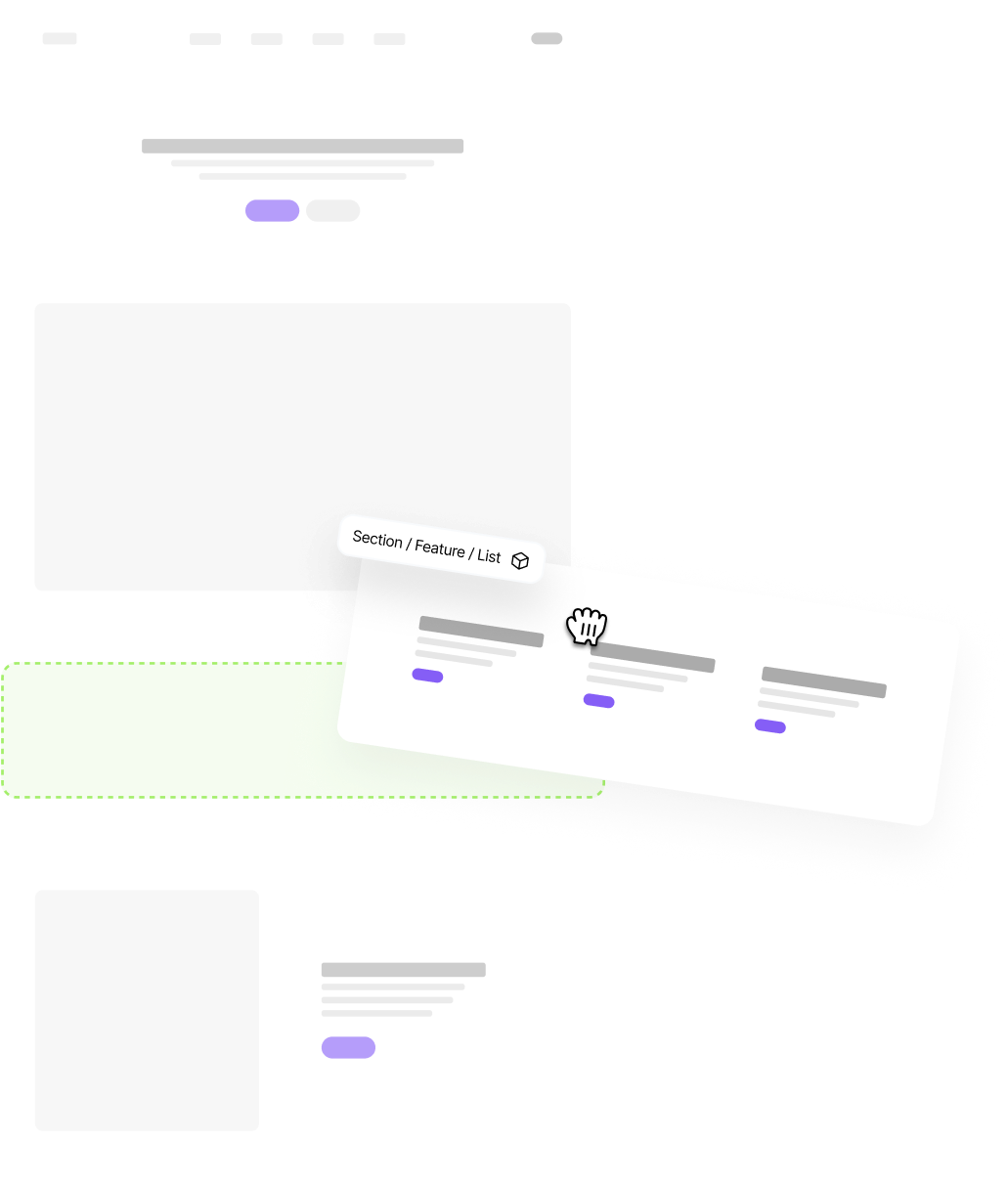 scalable webflow website design illustration