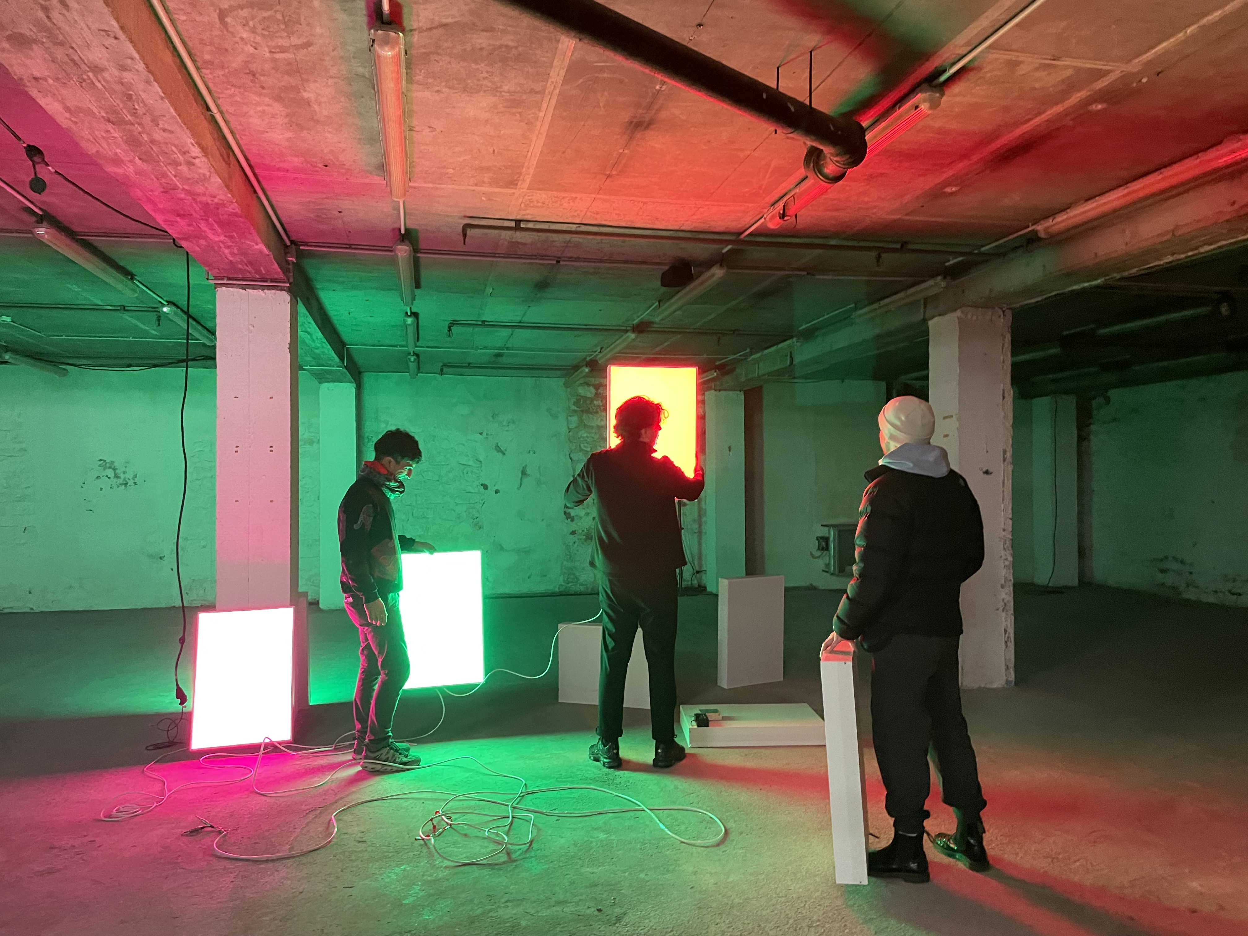 Trabajos de puesta escenica