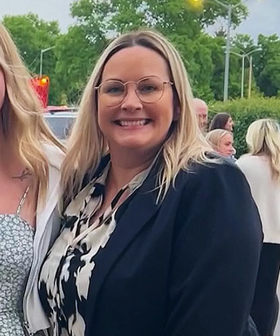 Connie before her weight loss transformation