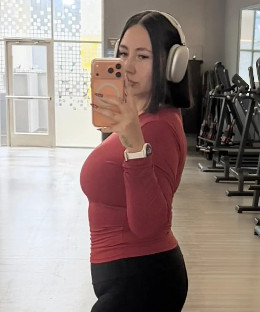 Sabrina after losing 65 pounds