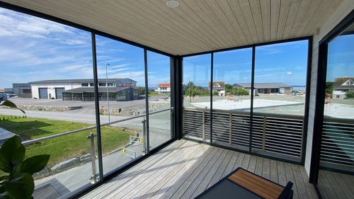 Hagestuer og terrasser