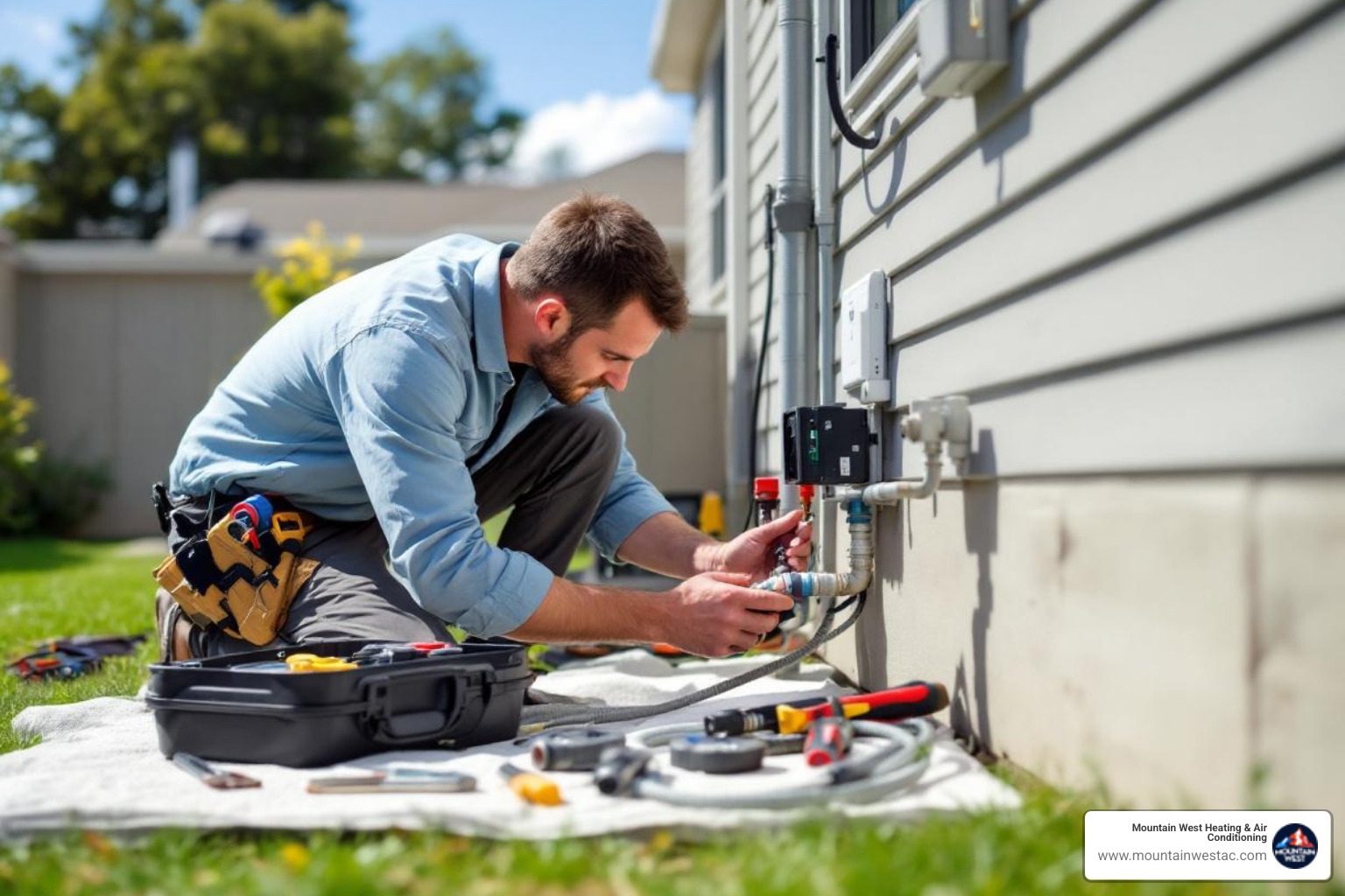 Infographic showing the typical generator installation process: 1. Power needs assessment 2. Site evaluation and fuel source selection 3. Permit application 4. Professional installation with transfer switch 5. Inspection and testing 6. Ongoing maintenance schedule - generators installation affordable in reno, nv