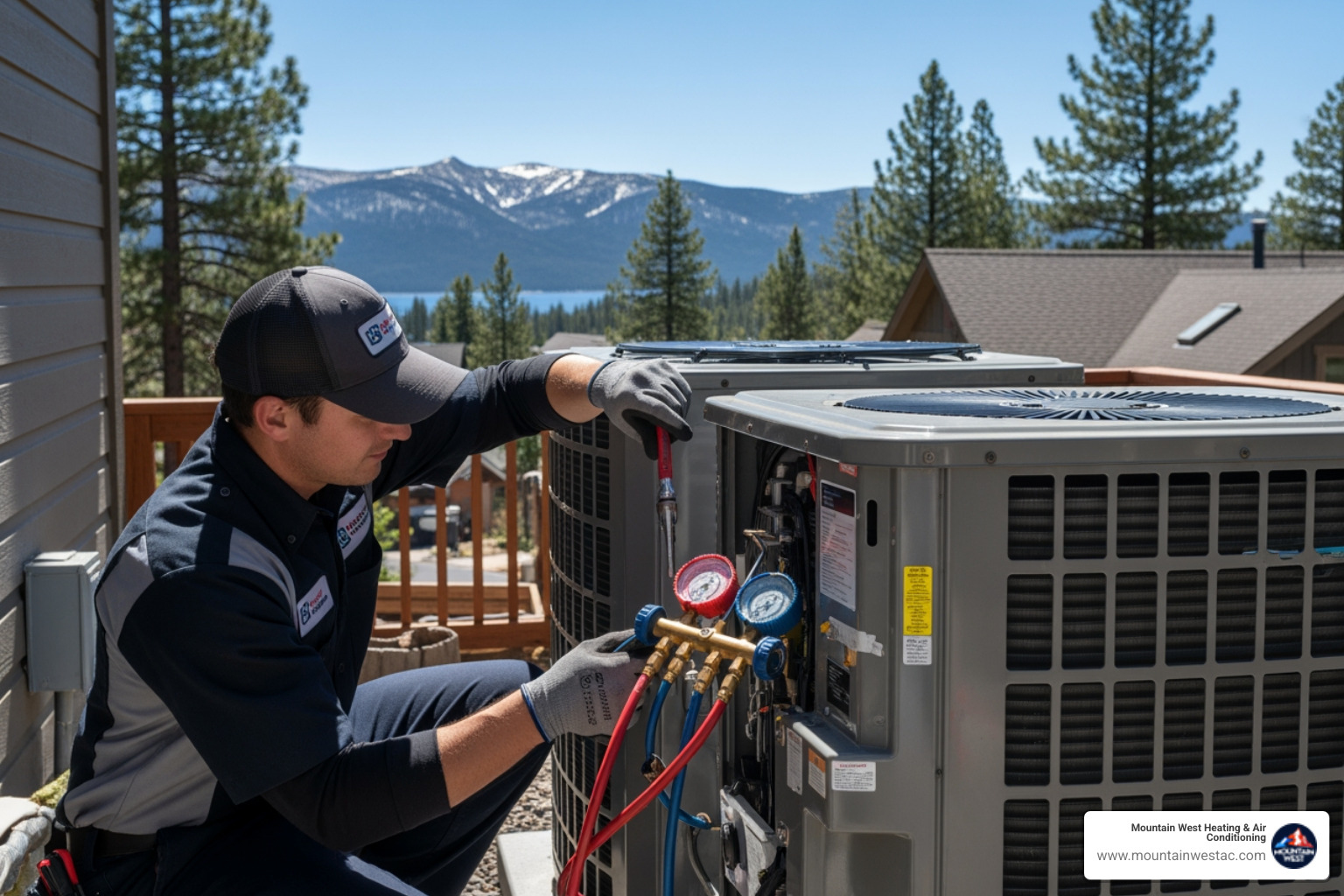 mountain home with air conditioning unit - cooling maintenance in incline village, nv mountain home with air conditioning unit - cooling maintenance in incline village, nv