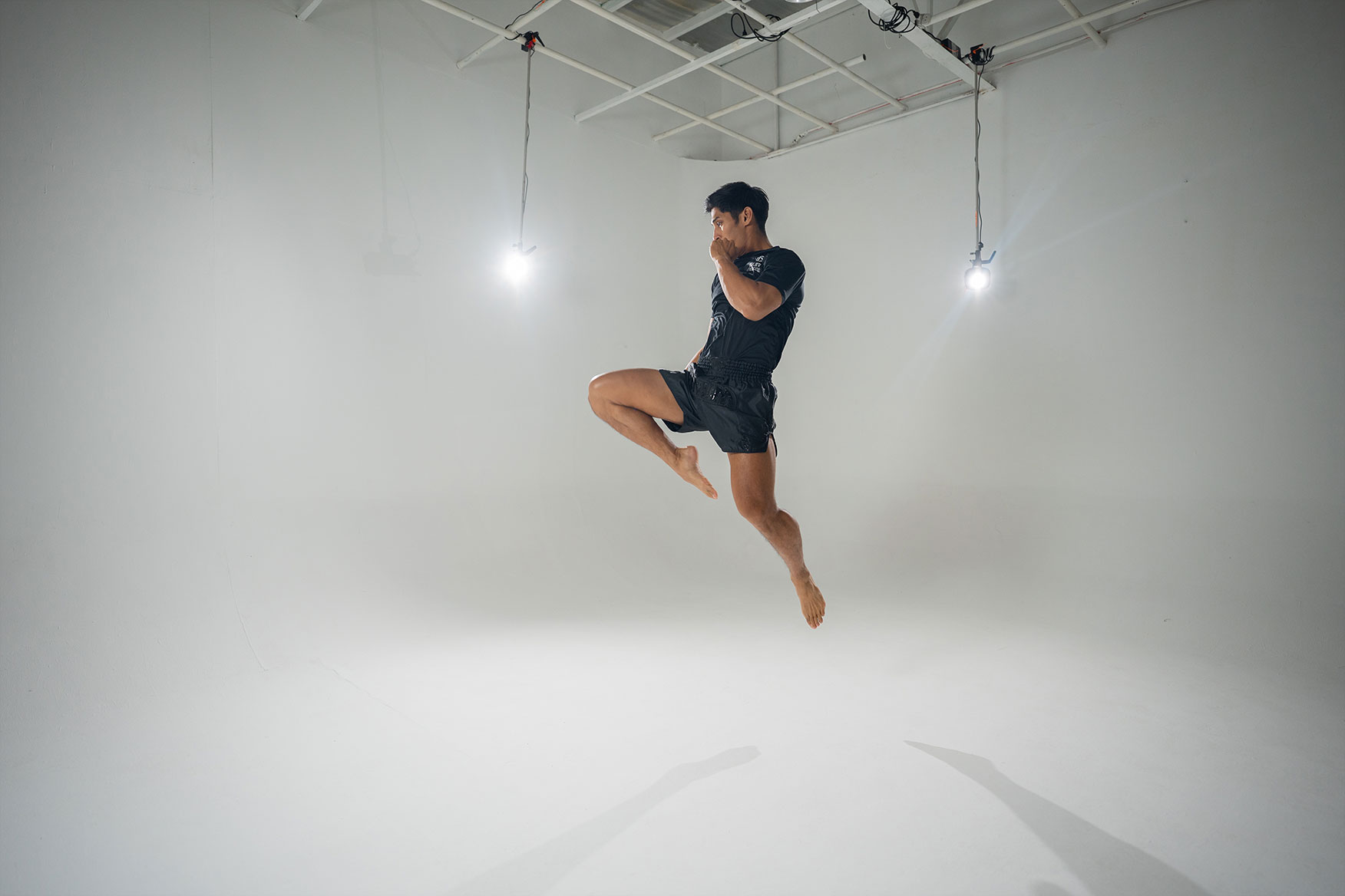 Martial Arts Jump Shot