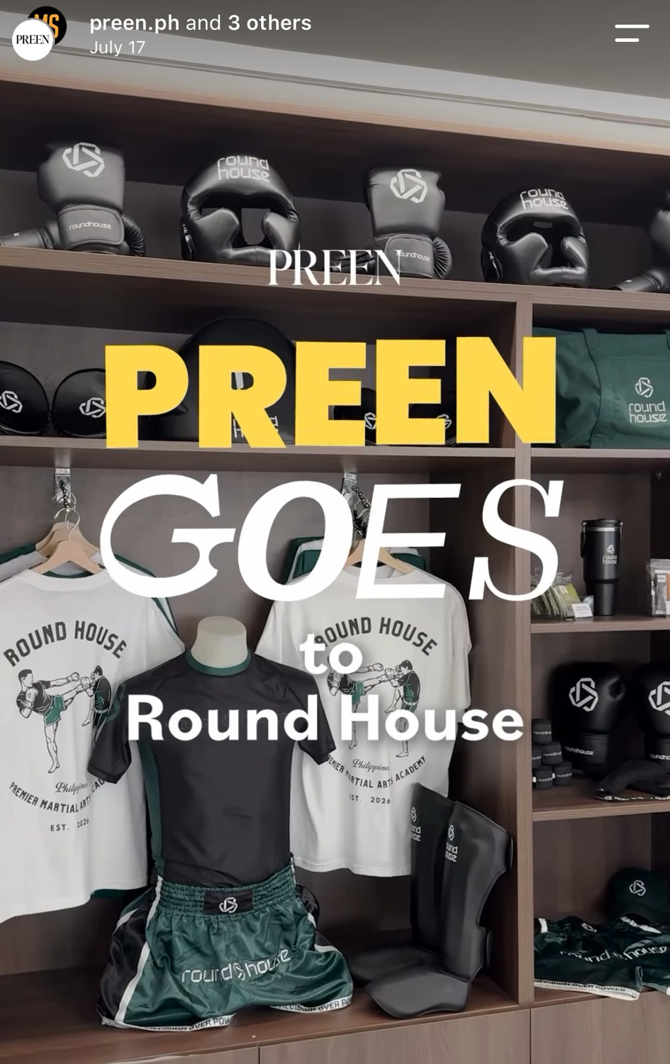 Preen feature on Round House