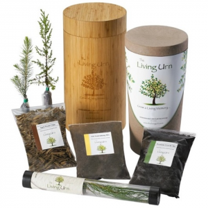 Cremated ashes can be placed in a Living Urn for an enduring tree planting memorial.