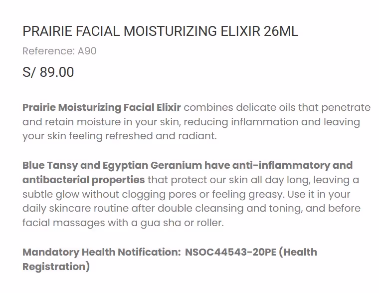 Example of how to write PDPs : Lou Botanicals & Co