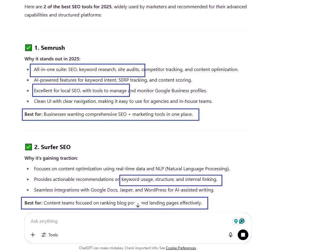 Structure Products and Services Clearly