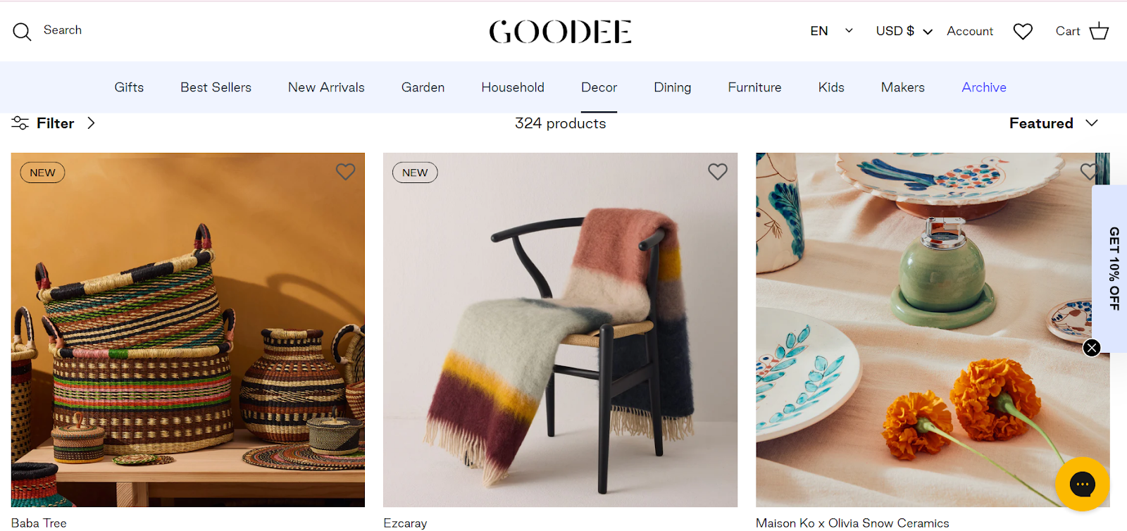 Goodee' Shopify Product Page With High Quality Images