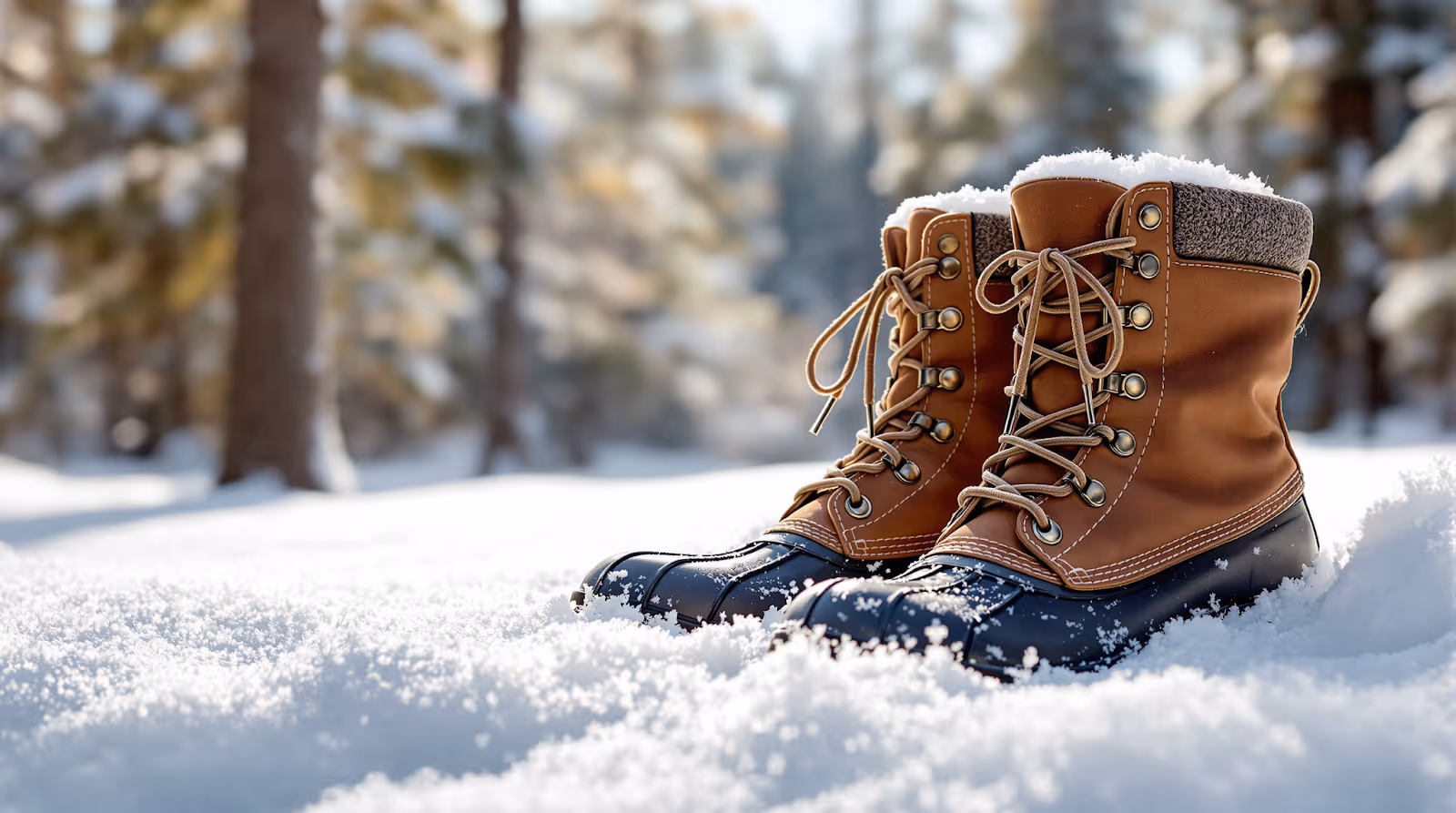 winter boots AI product photography for DTC brands