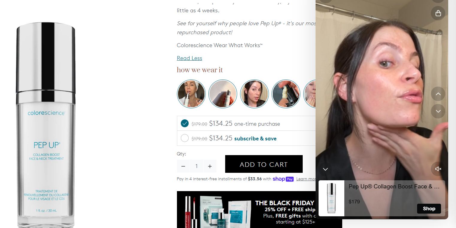  Colorescience UGC page