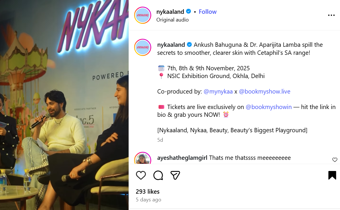 Cetaphil at Nykaaland 