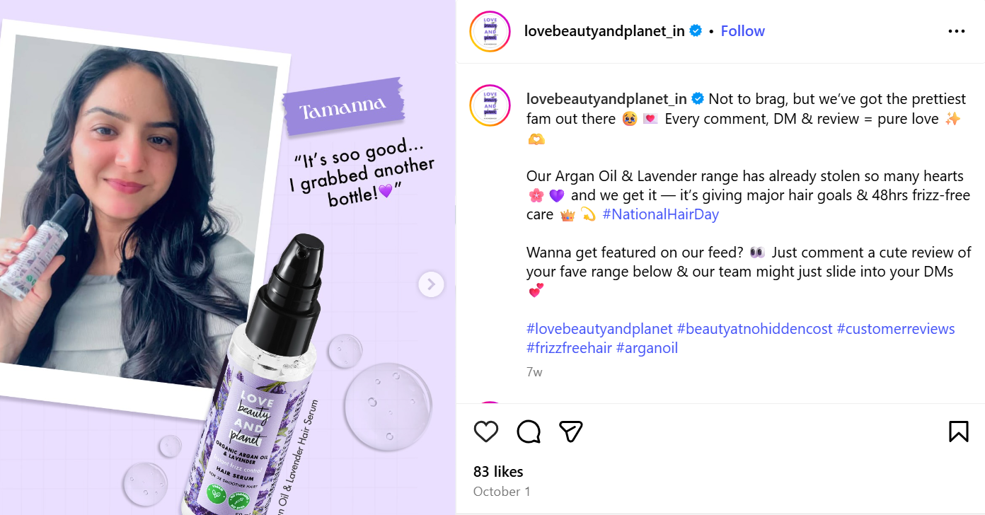 UGC Content for Beauty Brands 