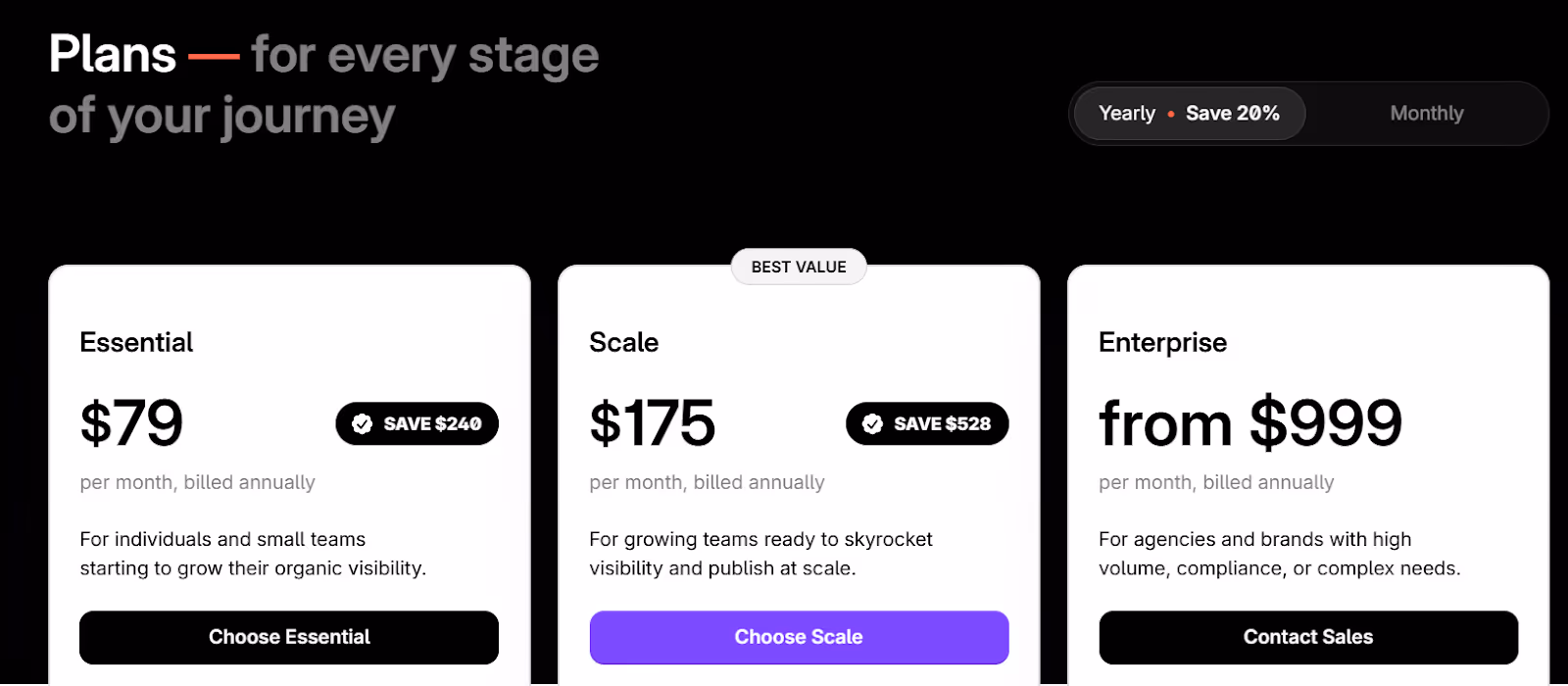Surfer SEO Pricing