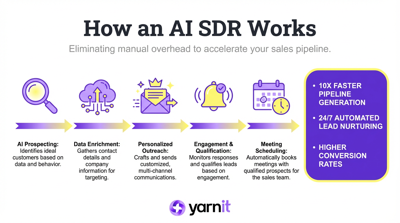 How AI SDR Works?