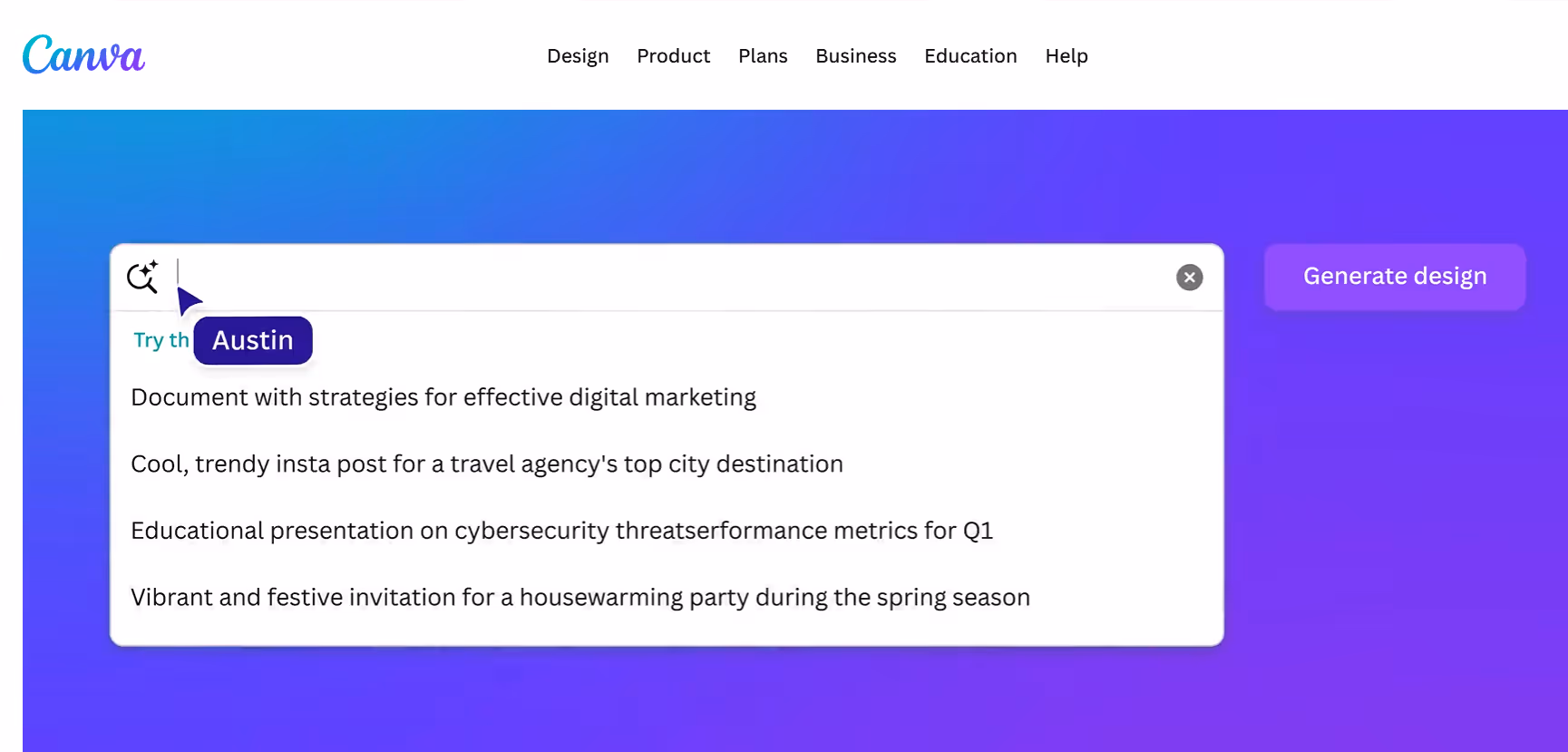 Canva Magic Design 