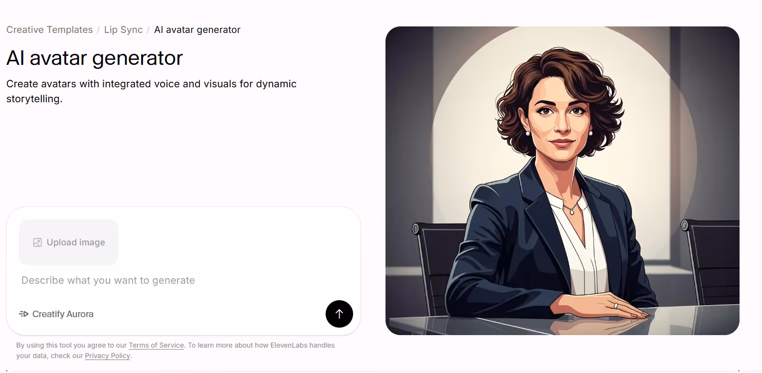 AI avatar generator