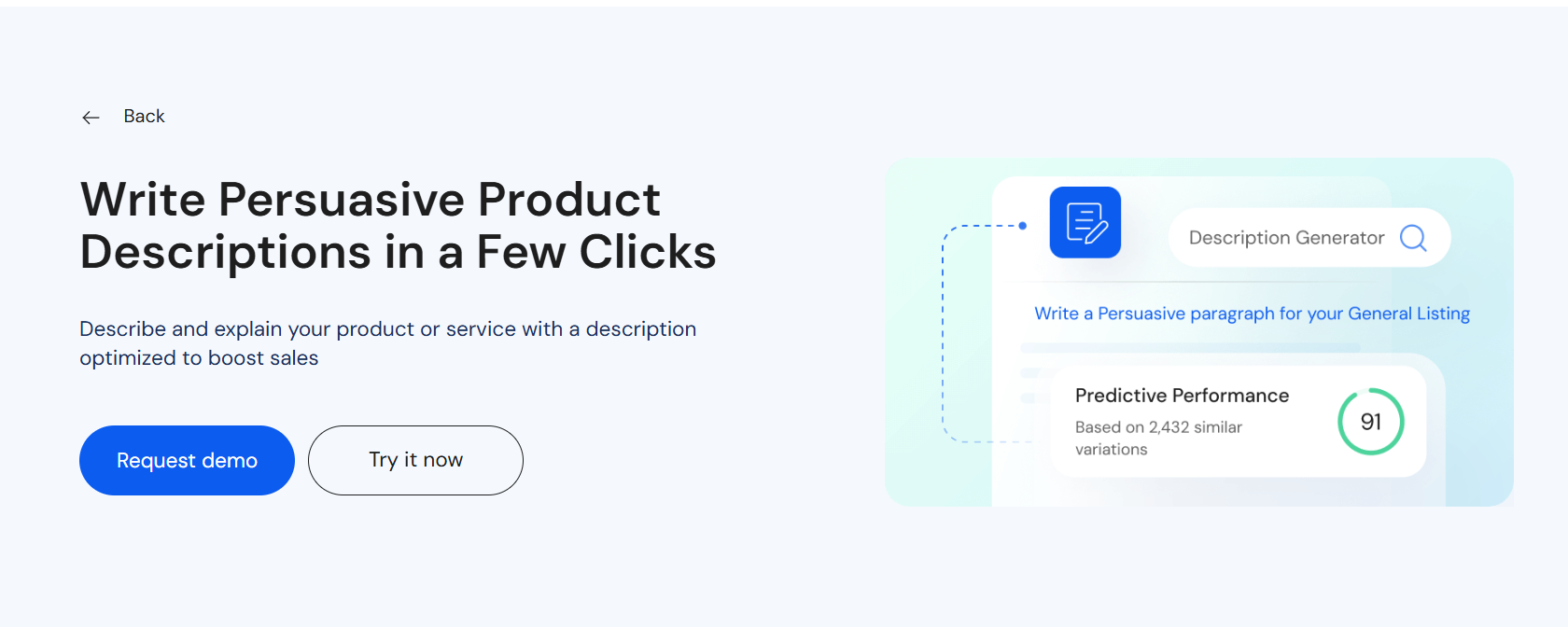 AI Product Description Generator