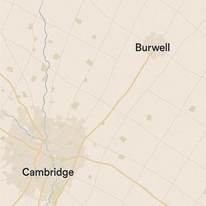 Burwell on a map.