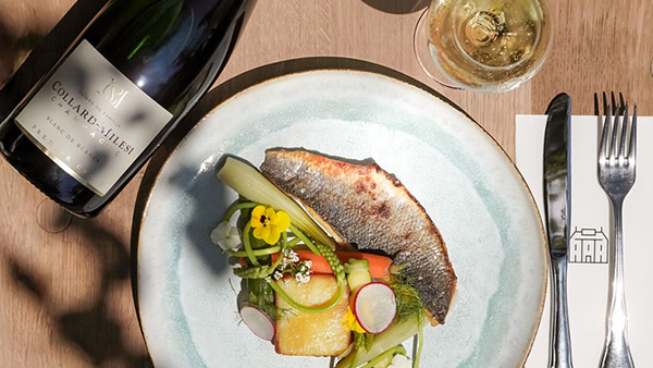 Village de Mareuil-sur-Aÿ le long de la Marne