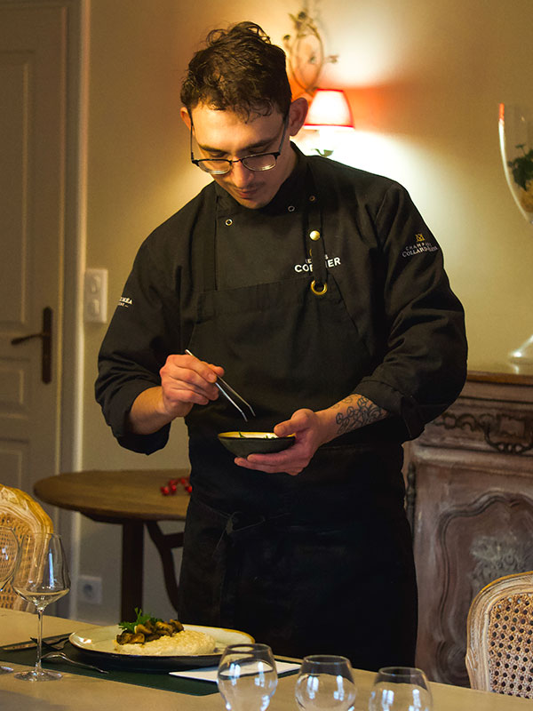 Le Chef du restaurant La Table du Clos