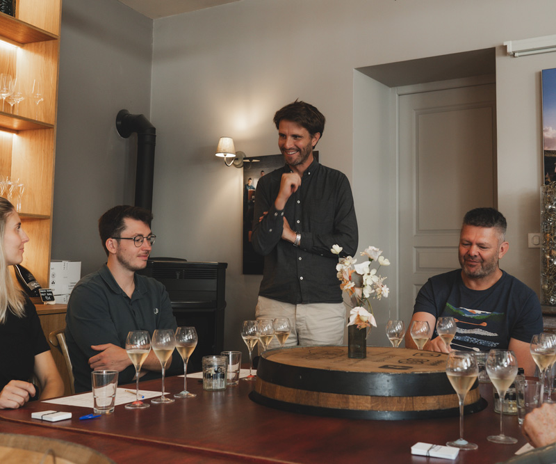 Village de Mareuil-sur-Aÿ le long de la Marne