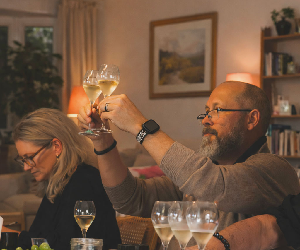 Village de Mareuil-sur-Aÿ le long de la Marne