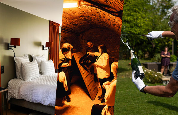 Village de Mareuil-sur-Aÿ le long de la Marne