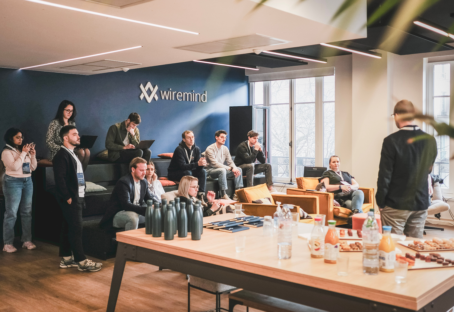 Photo of a seminar at Wiremind.
