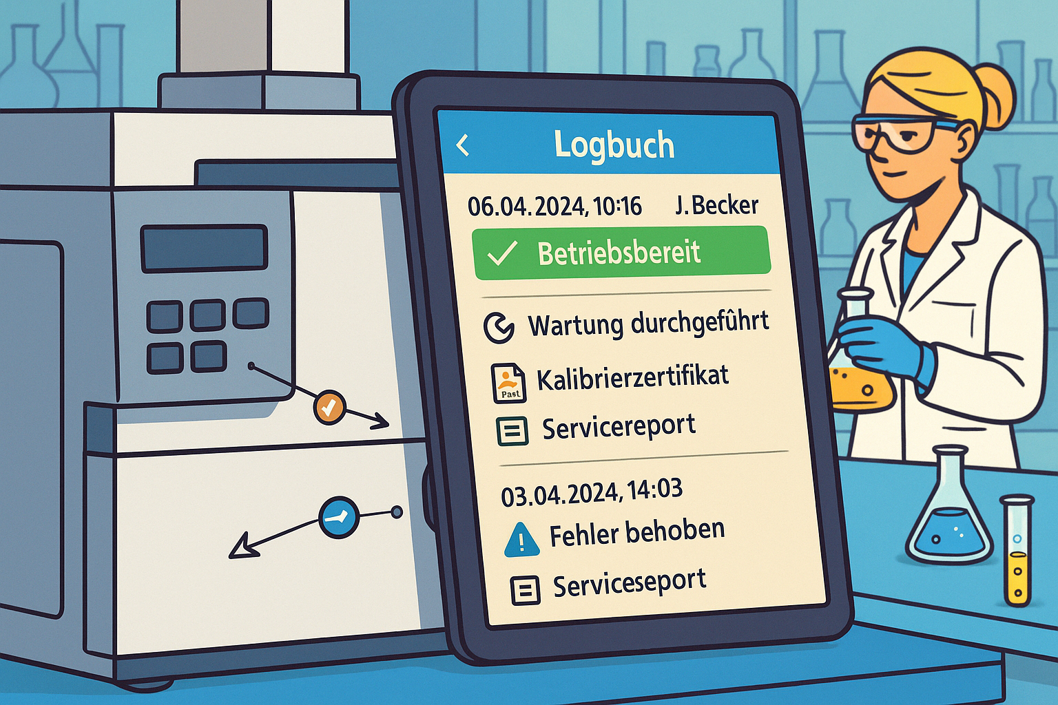 Digitale technische Logbücher im Labor – warum sie heute in jedes Labor gehören