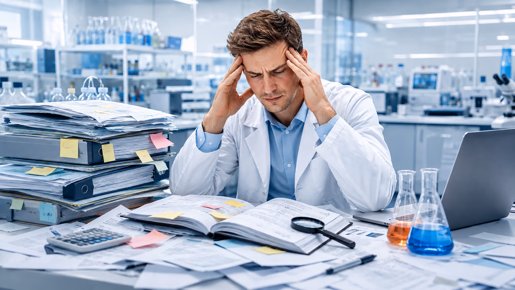 The increasing documentation workload in laboratories is now causing headaches for many professionals.