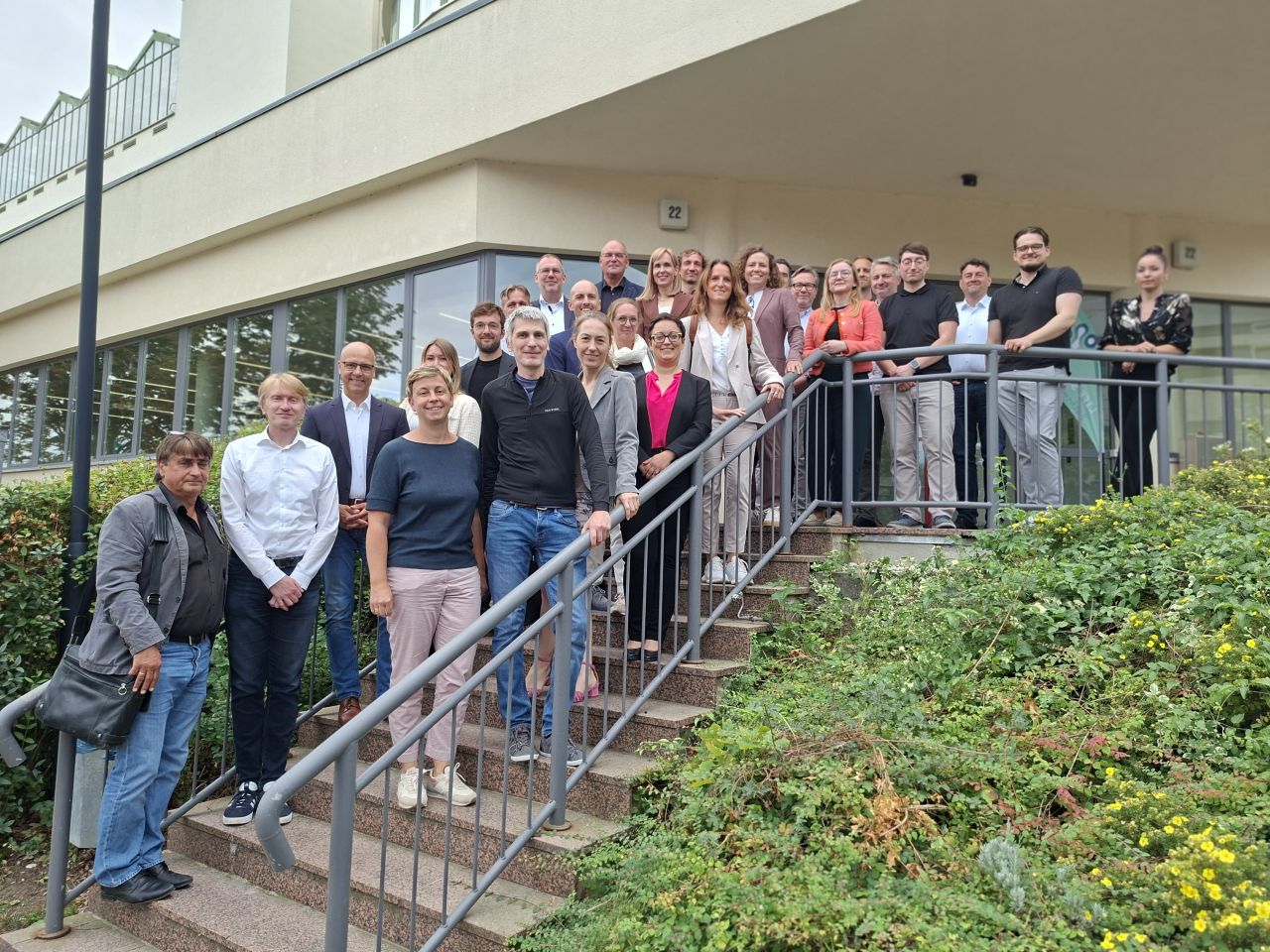 Julian Weber, Geschäftsführer der Be2Byte GmbH, vertrat das Unternehmen erstmals bei einer Vereinsversammlung des Life Science Clusters Sachsen-Anhalt.