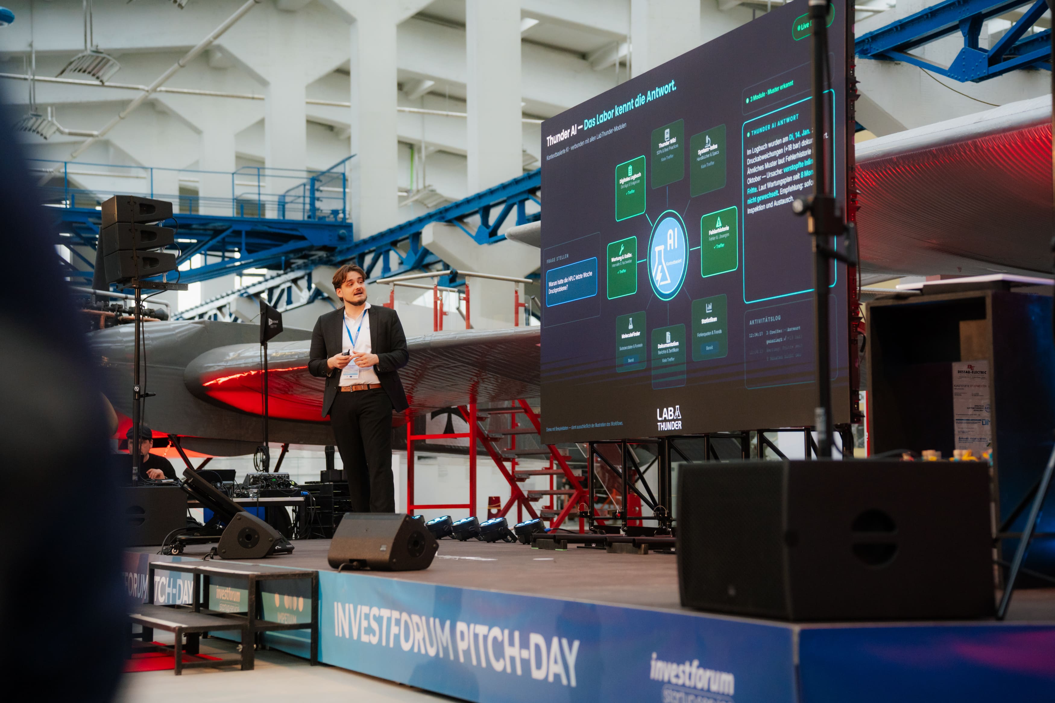 Be2Byte mit LabThunder auf dem Investforum in Dessau 