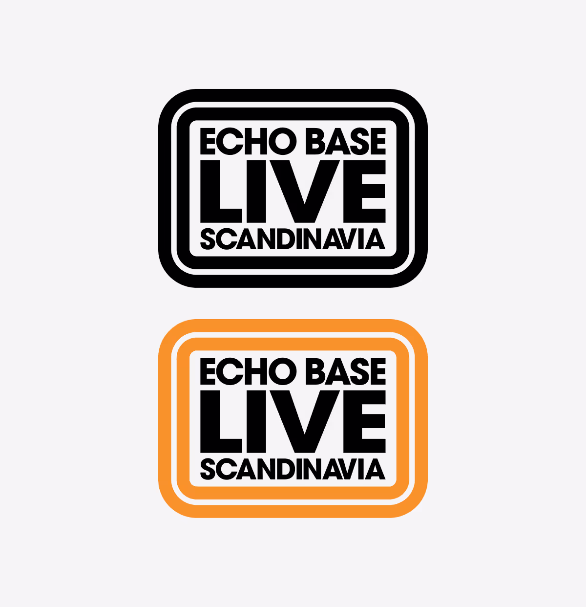 Echo base Live Scandinavia Logos