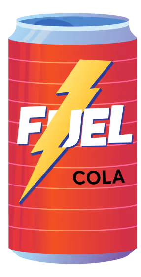 A soda can